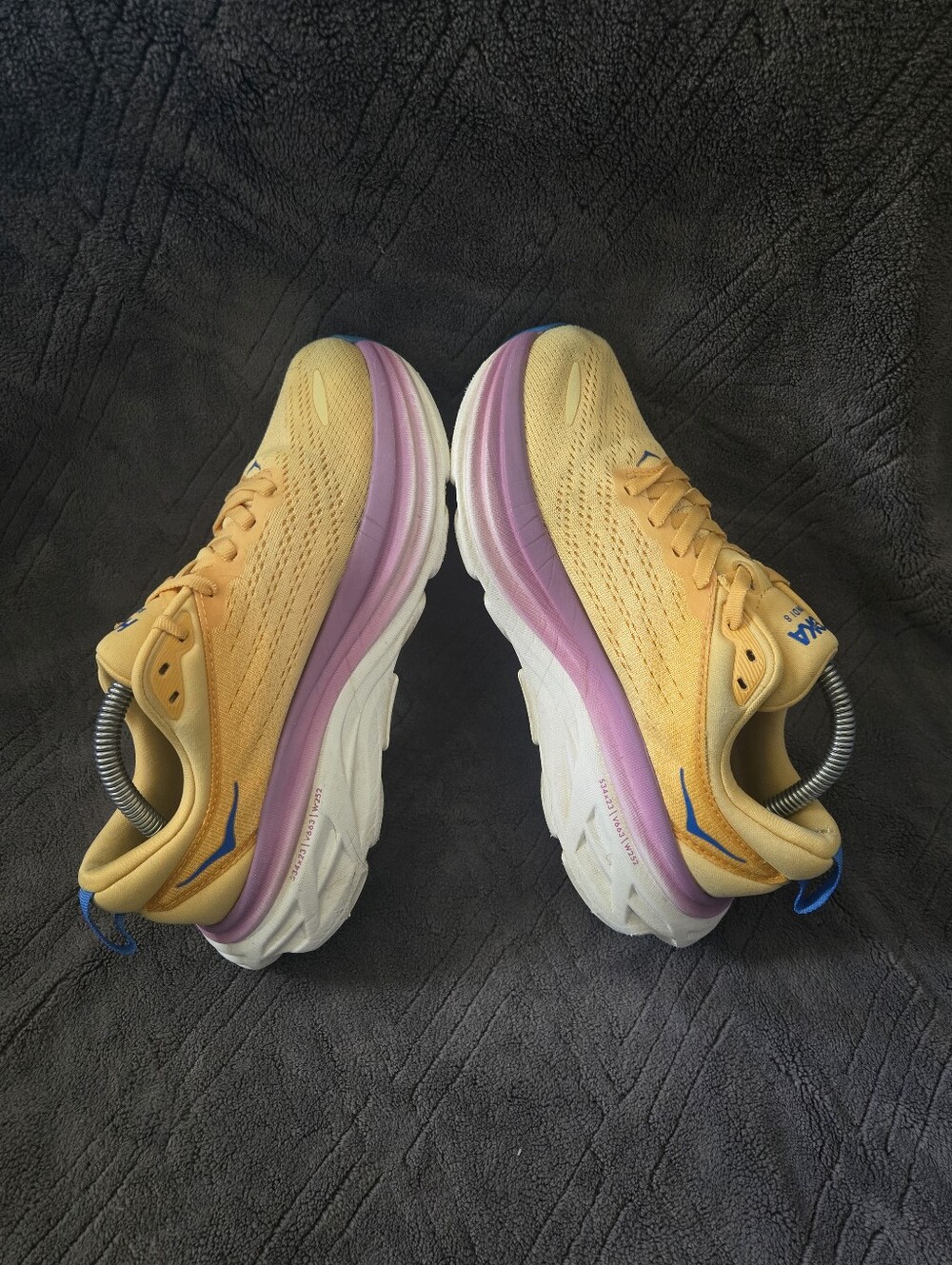 Hoka One One Bondi 8 Running Shoes Womens Sz 6.5 Athletic Sneakers Trainers. - Picture 3 of 10